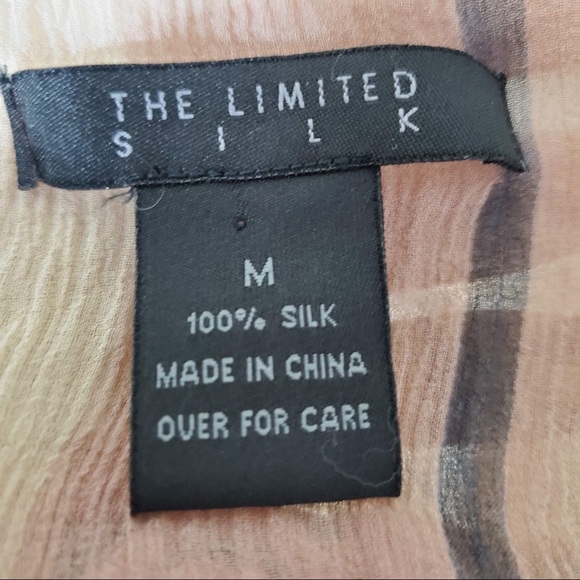 The Limited SILK floral blouse - Picture 8 of 8